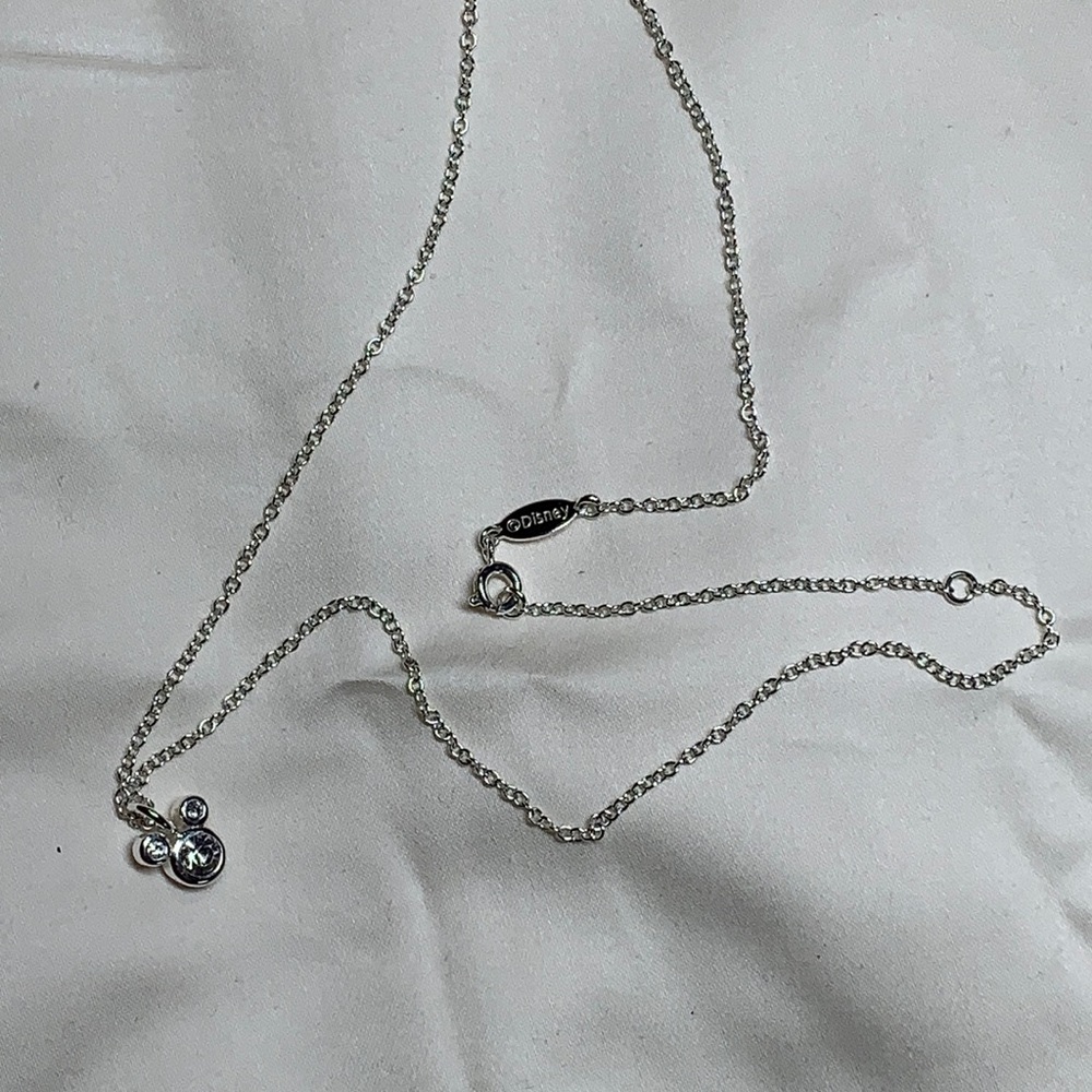 Disney crystal necklace